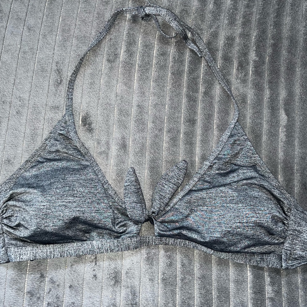 Grey Bikini Top